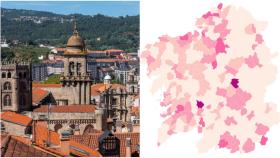 Covid-19: Ránkings de incidencia y contagios por municipio de Galicia