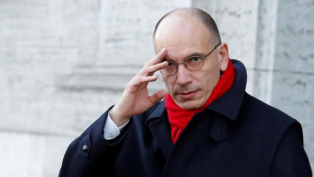 El ex primer ministro italiano, Enrico Letta.