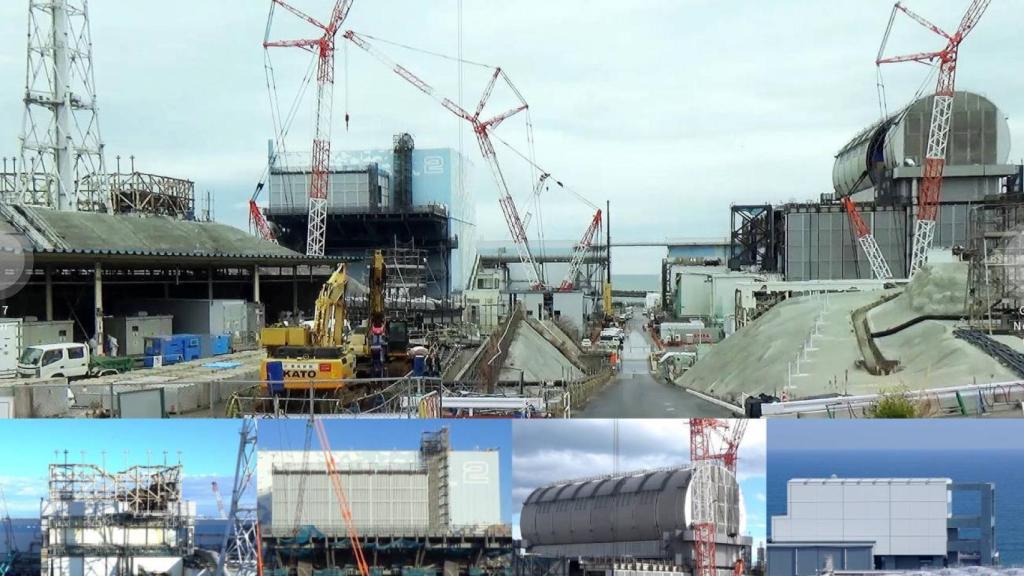 Imágenes recientes de la central de Fukushima Daiichi (Japón) y estado de las unidades 1, 2, 3 y 4.