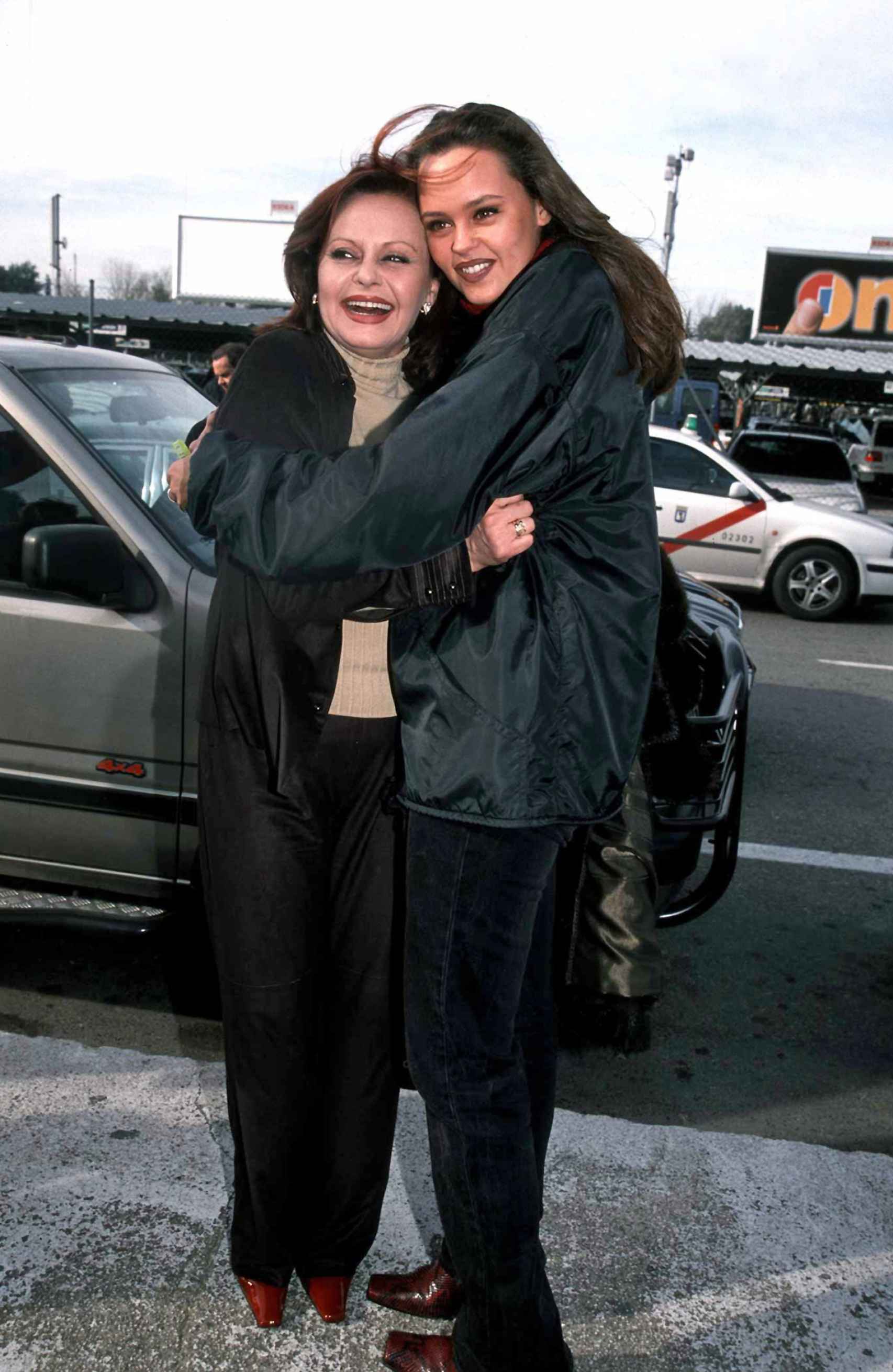 Shaila y su madre, Rocío Dúrcal, en una imagen de archivo.