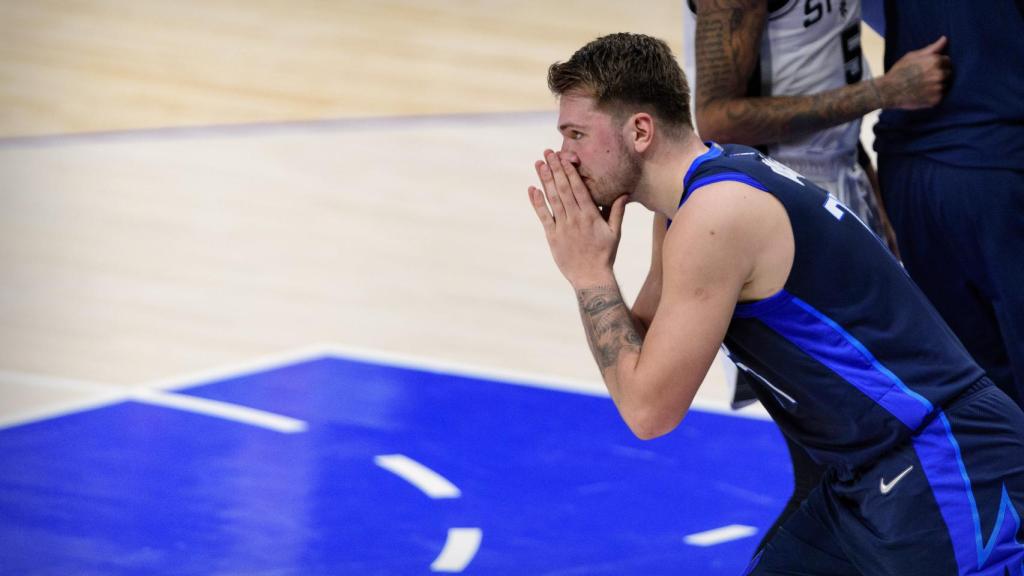 Luka Doncic, durante un partido de esta temporada con los Dallas Mavericks