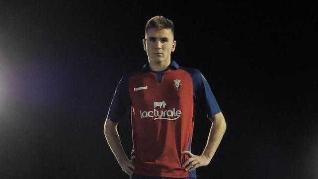 Christian Mutilva, con Osasuna