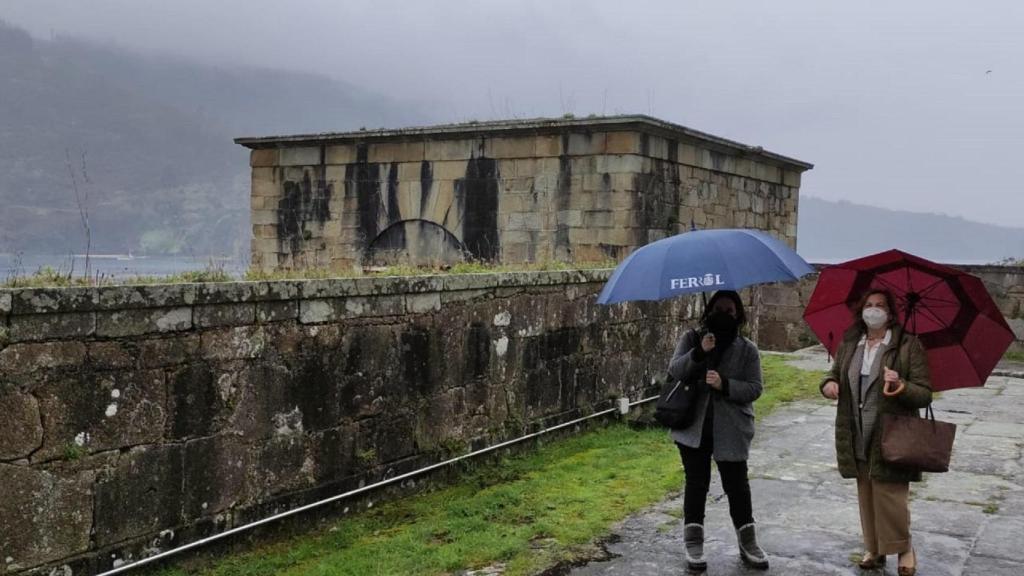 Ferrol inicia la rehabilitación de la torre de la batería baja del Castillo de San Felipe