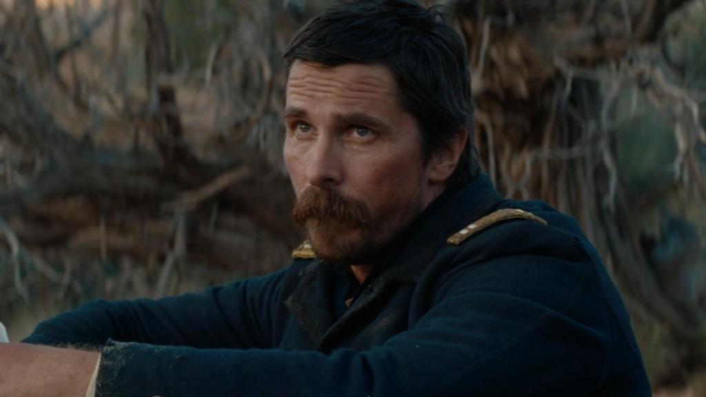 Christian Bale en 'Hostiles', donde ya trabajó a las órdenes de Scott Cooper.