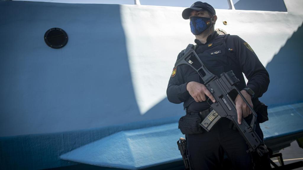 Narcosubmarino incautado en Málaga