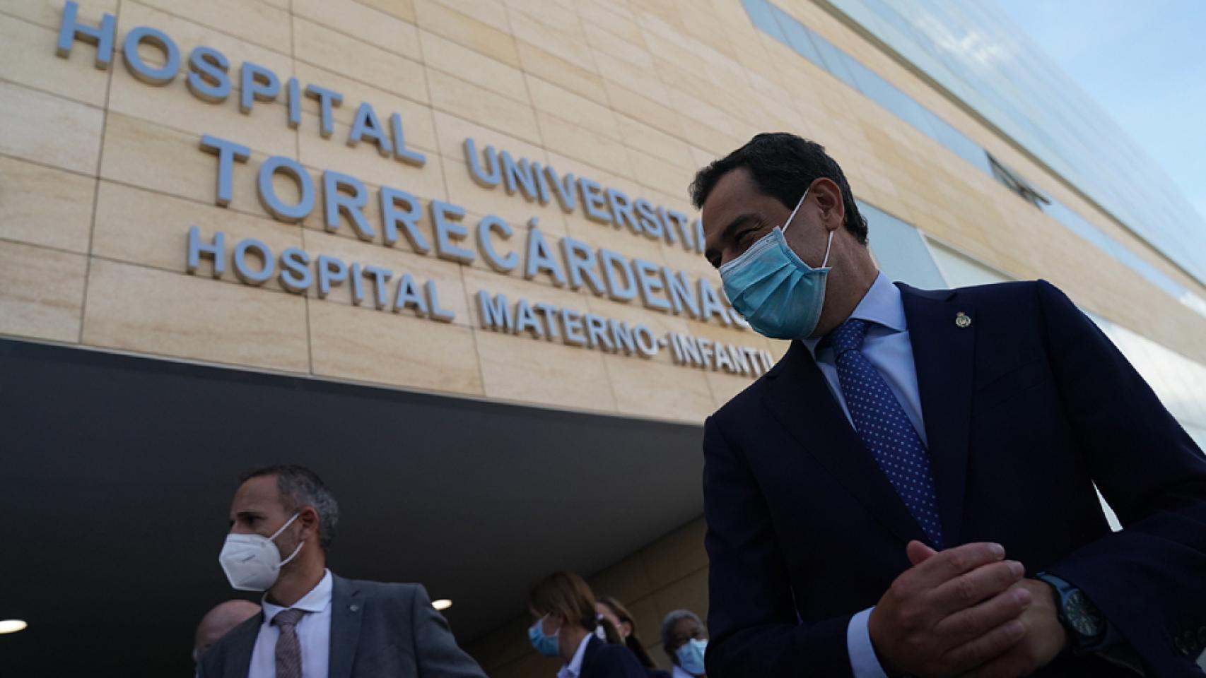Inauguración del Hospital Materno-Infantil de Almería.