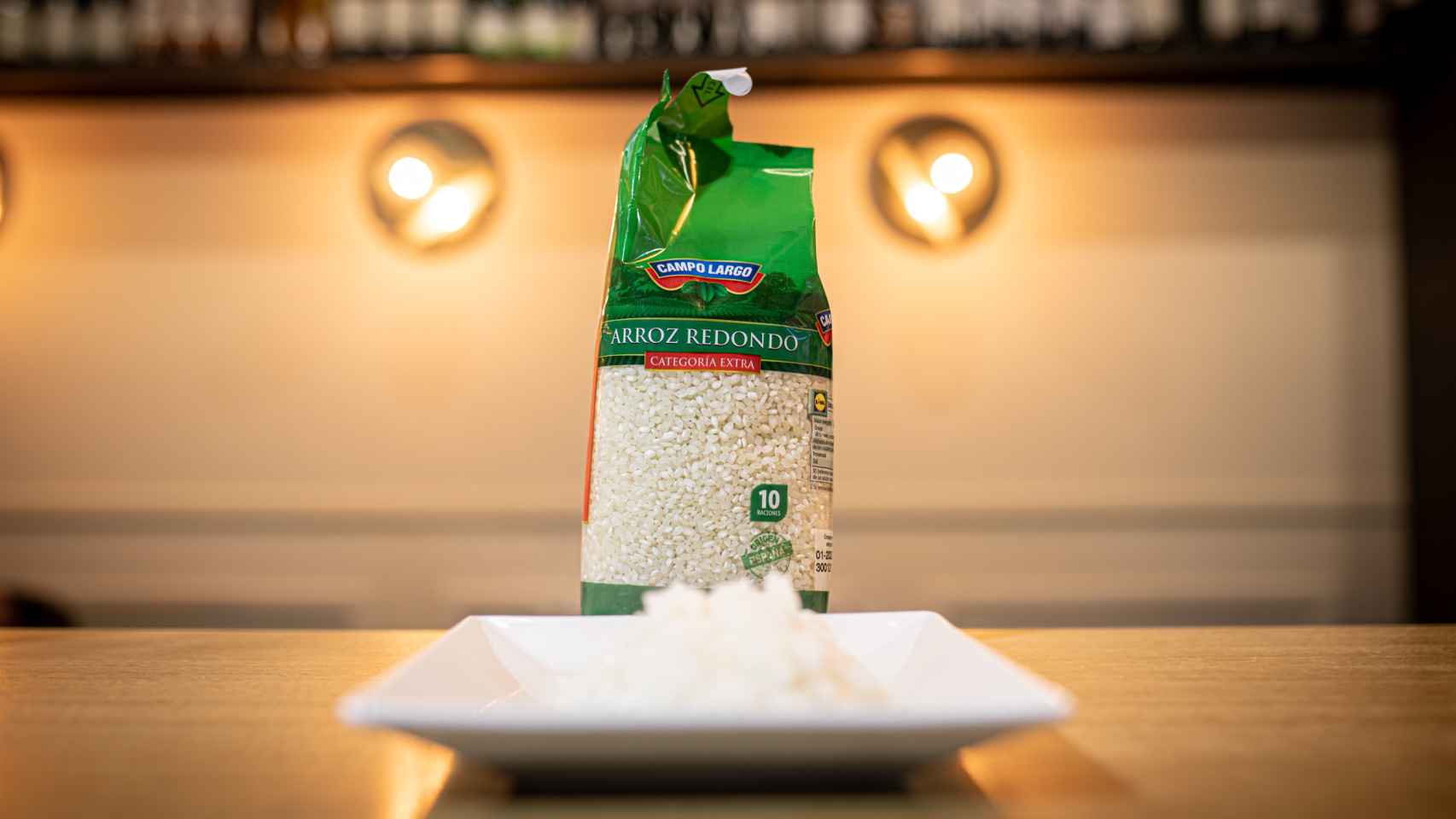 El arroz redondo de Campo Largo, la marca blanca de Lidl.