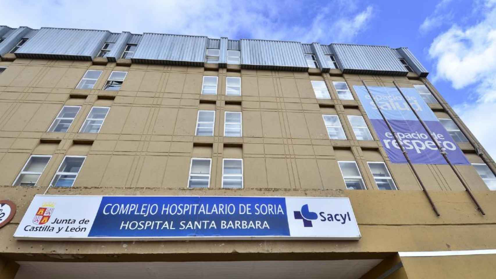 Hospital Santa Bárbara, en Soria.