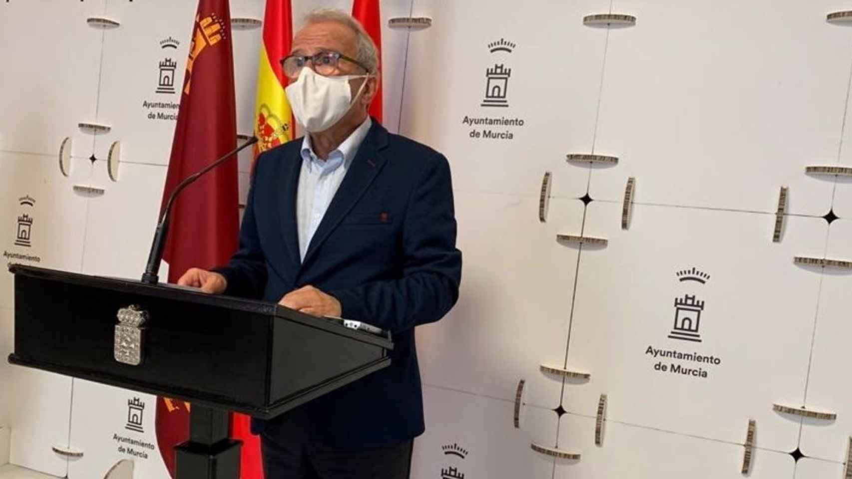 El concejal de Salud de Murcia, Felipe Coello.