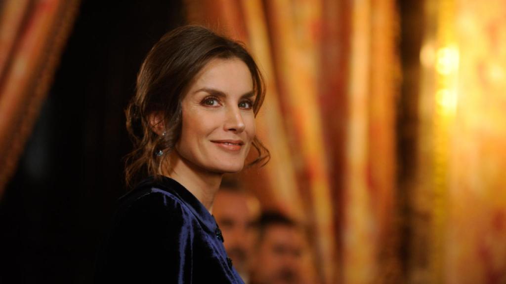 Letizia, durante un acto en el Palacio Real en 2020.