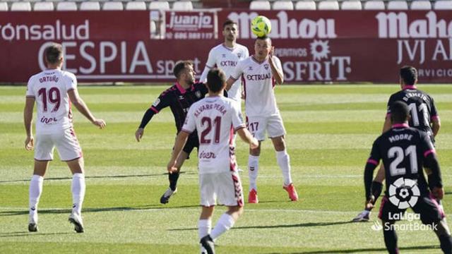 FOTO: Imagen del duelo del Alba-Tenerife de la primera vuelta (LaLiga)