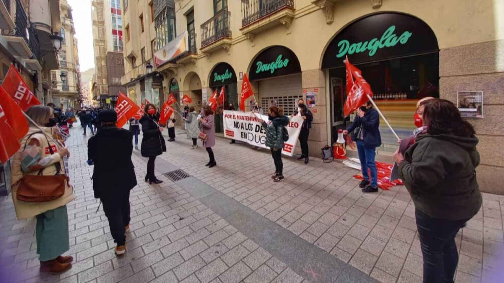 Movilizaciones en Castilla-La Mancha contra el cierre de Douglas