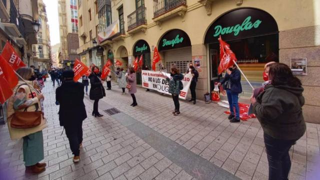 Movilizaciones en Castilla-La Mancha contra el cierre de Douglas