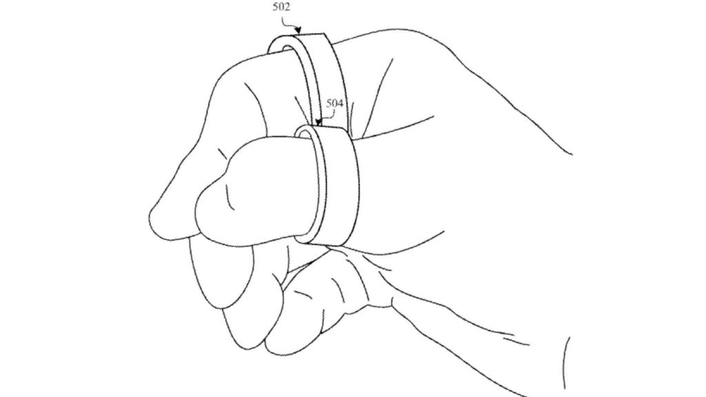 El anillo inteligente de Apple se podría usar en varios dedos al mismo tiempo