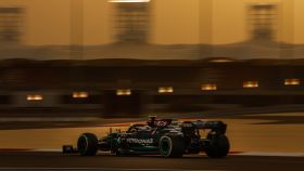 Valtteri Bottas en los test de Bahrein