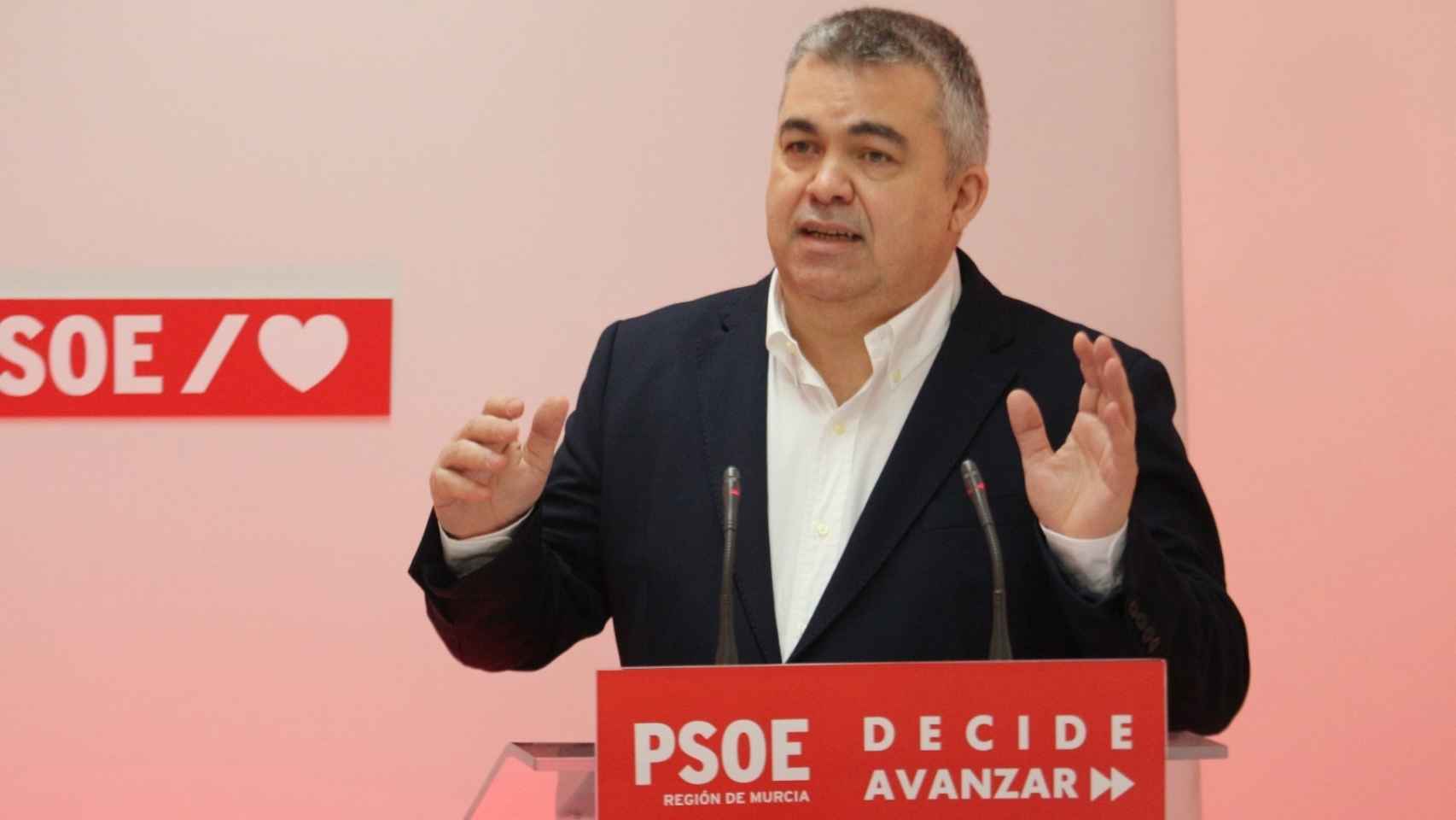 El secretario de Coordinación Territorial y de Relaciones del PSOE con el Gobierno, Santos Cerdán.