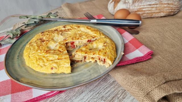 Tortilla de bacalao