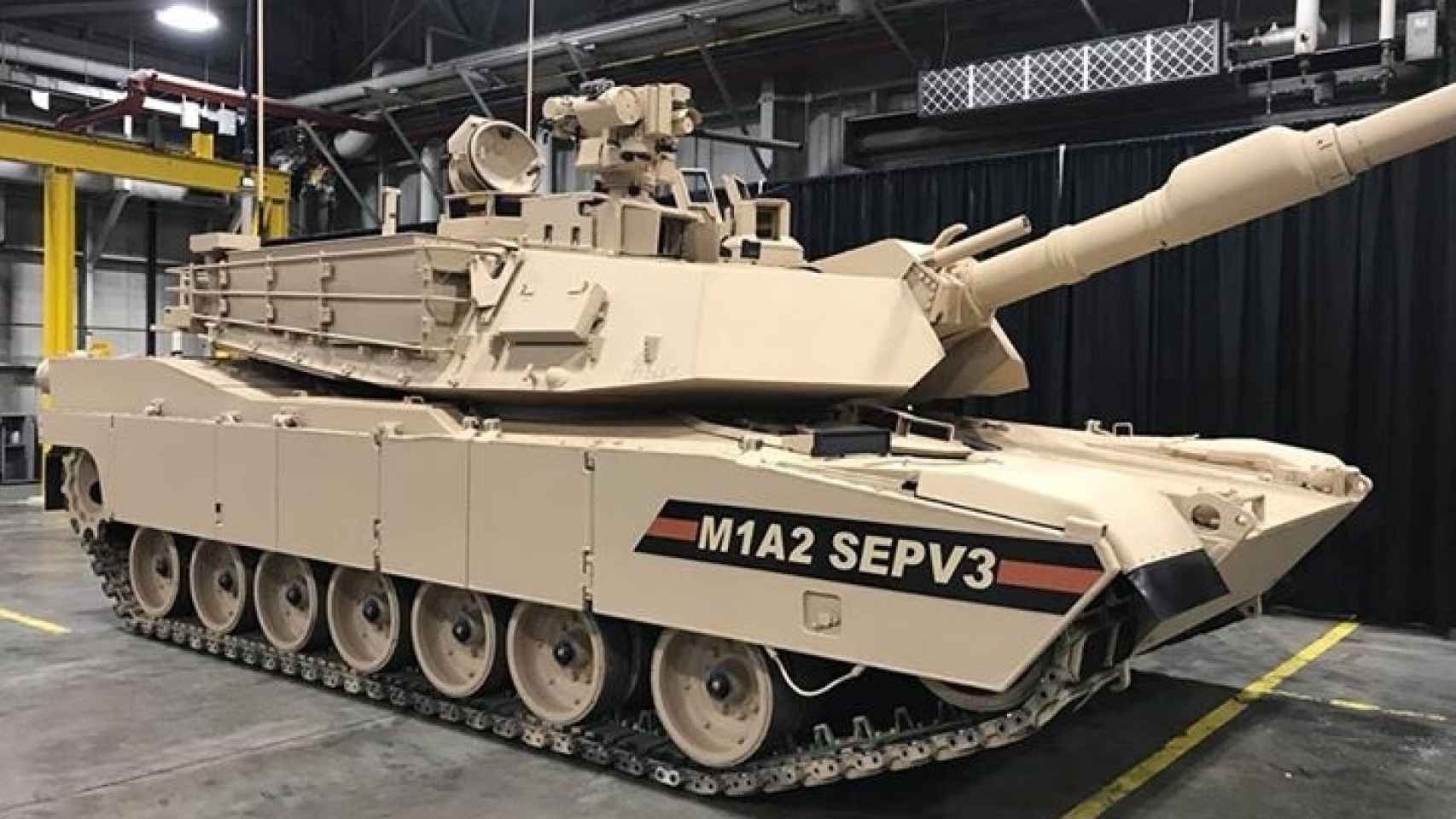 Tanque de combate Abrams M1A2 SepV3.