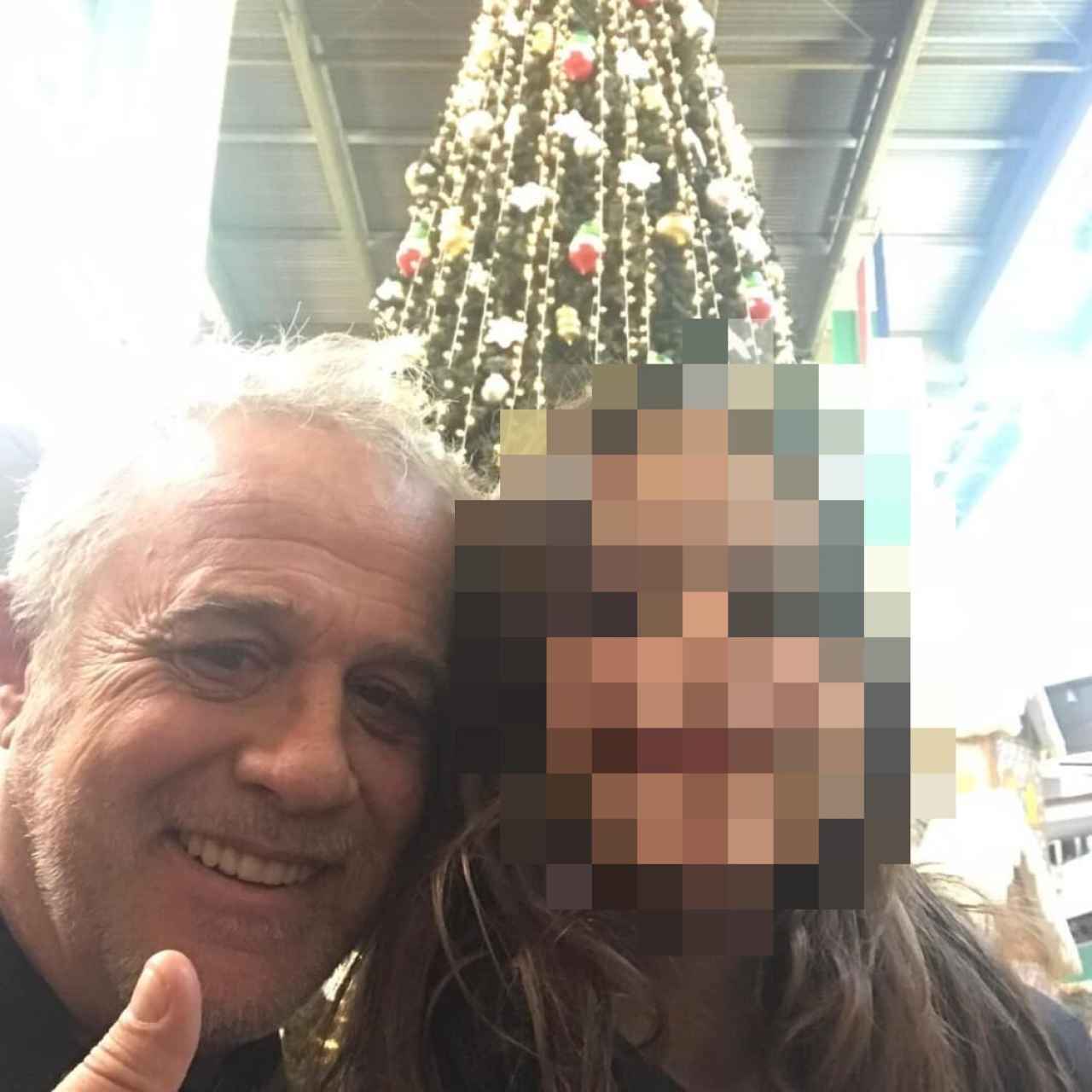 Iván Armesto en una de las fotos que ha compartido junto a su hija en Instagram.