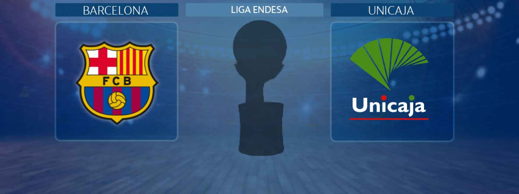 Barcelona - Unicaja Málaga, partido de la Liga Endesa