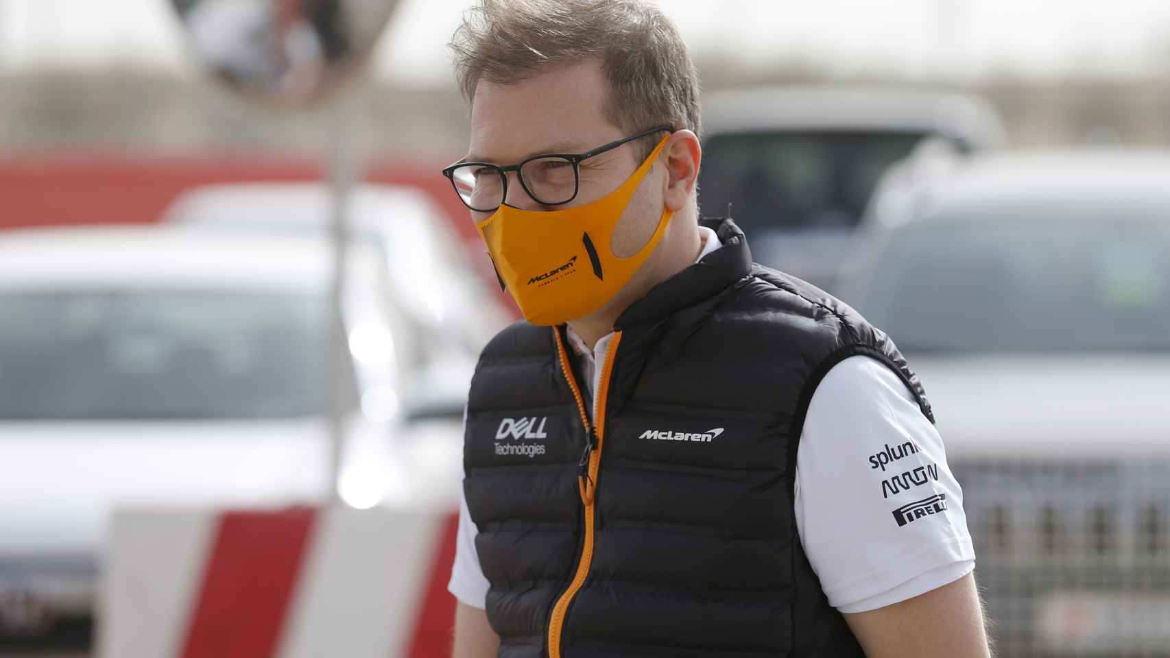 Andreas Seidl, Team Principal de McLaren, en Bahrein