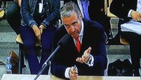 El exconcejal del PP, Roberto Fernández, durante el juicio por la trama Gürtel.