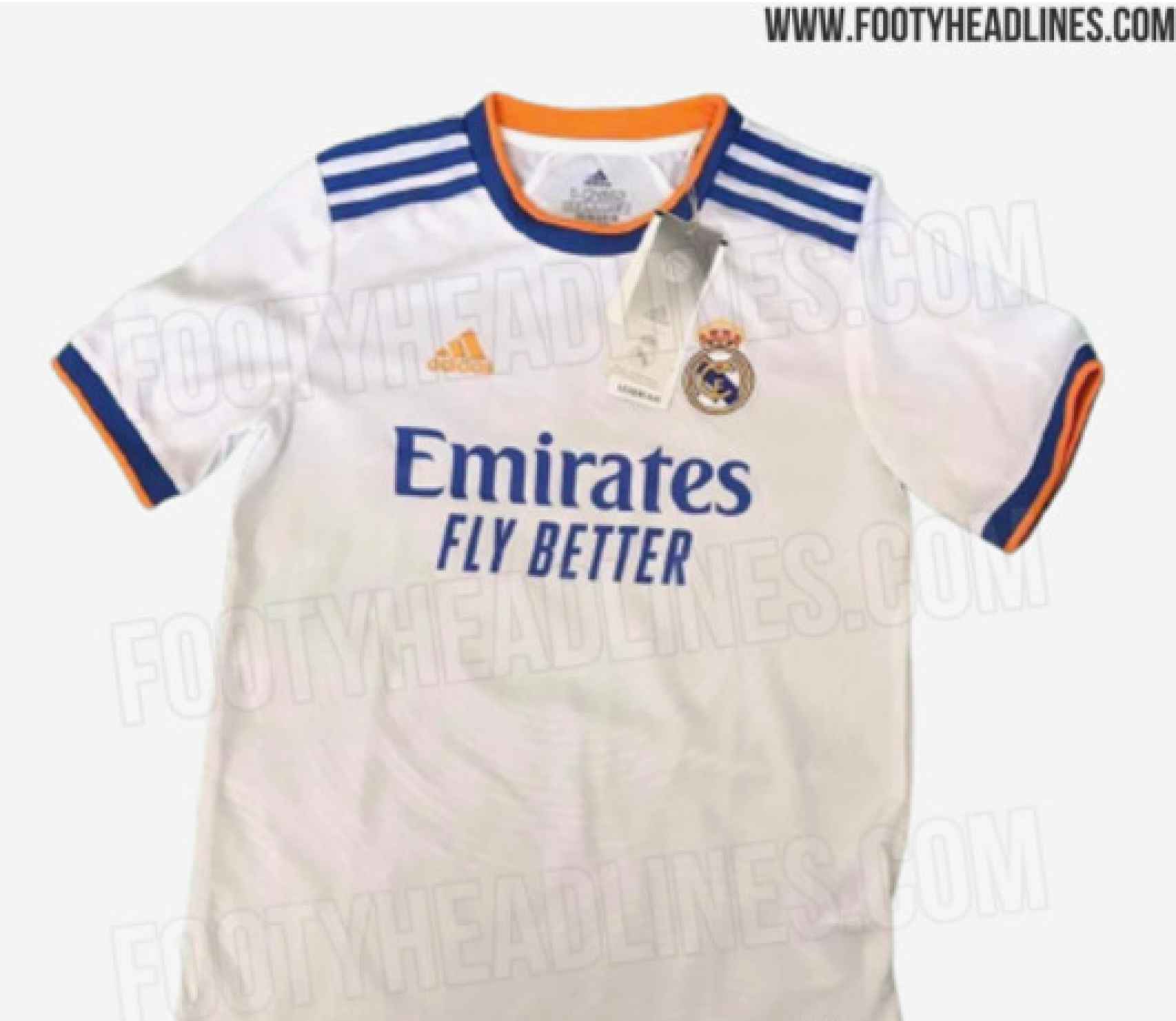 Camiseta del Real Madrid para la temporada 2021/2022