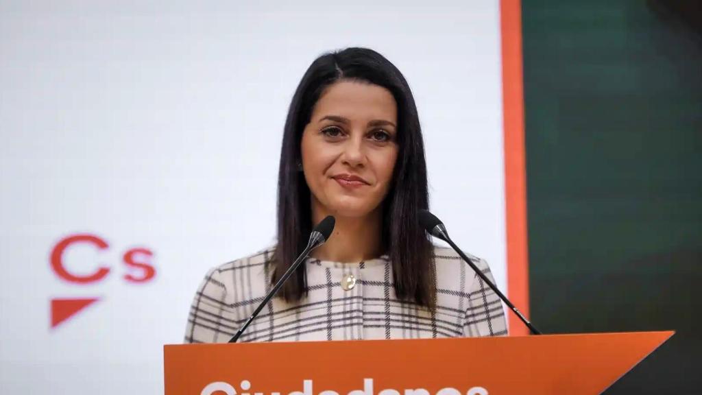 Inés Arrimadas, presidenta de Ciudadanos. EE