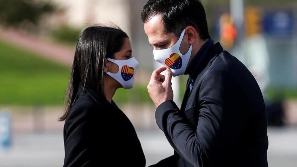 Inés Arrimadas e Ignacio Aguado, en una imagen reciente.