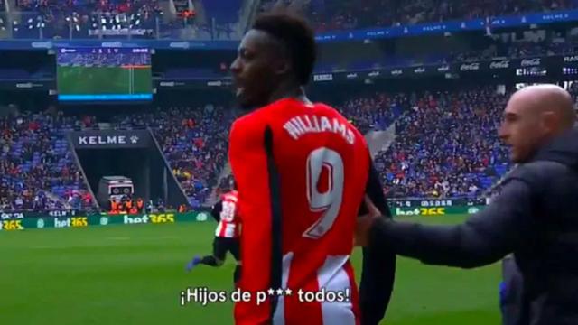 Iñaki Williams, tras recibir insultos racistas en Cornellá