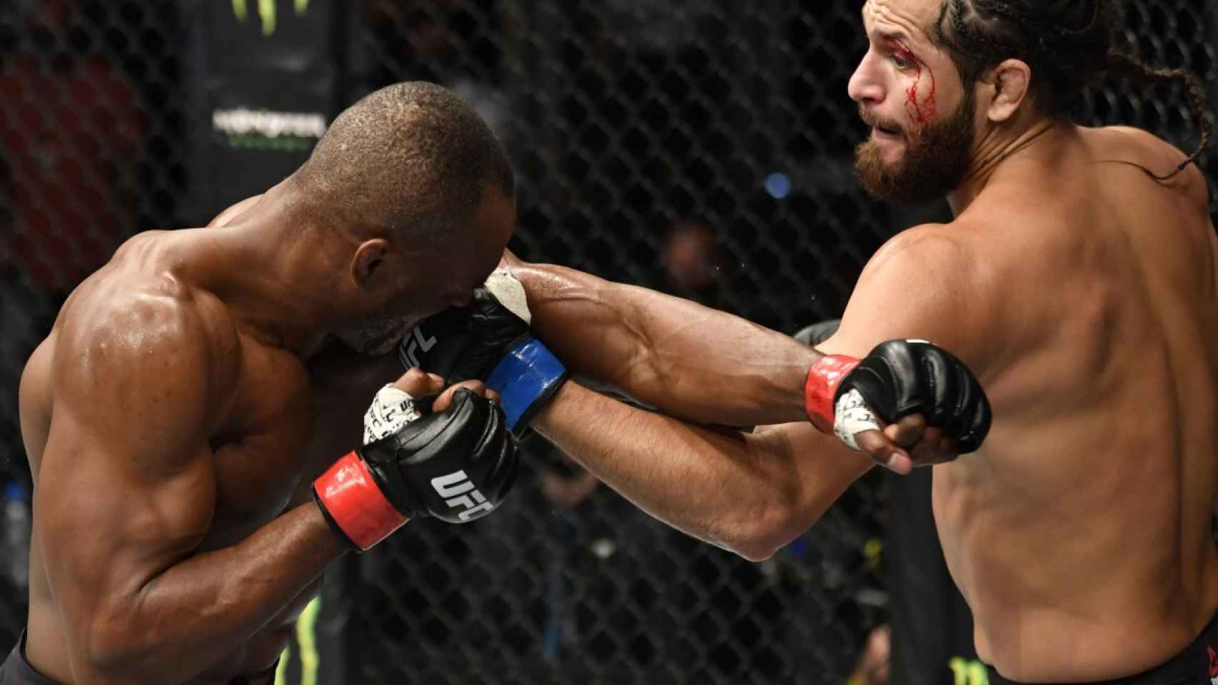 Combate de la UFC entre Usman y Masvidal