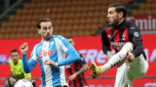 Theo Hernández, con el Milan