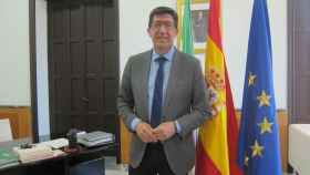 El vicepresidente de la Junta de Andalucía y líder de Cs, Juan Marín.