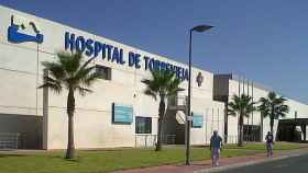 Facha del Hospital Universitario de Torrevieja.
