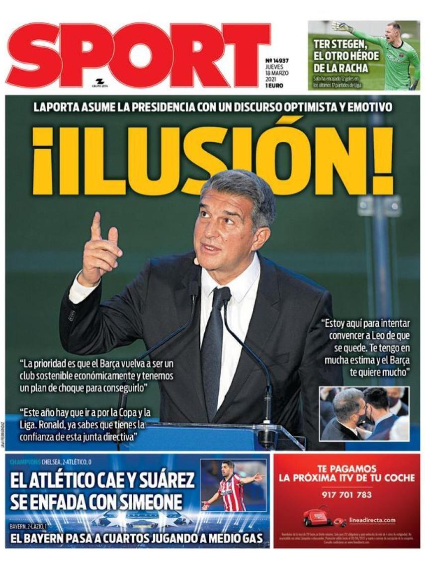 Portada SPORT