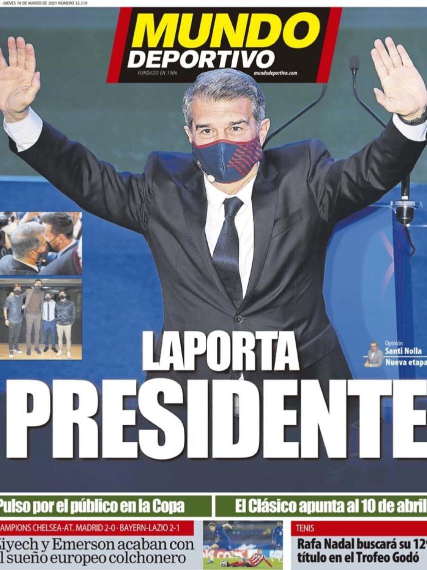 Portada Mundo Deportivo