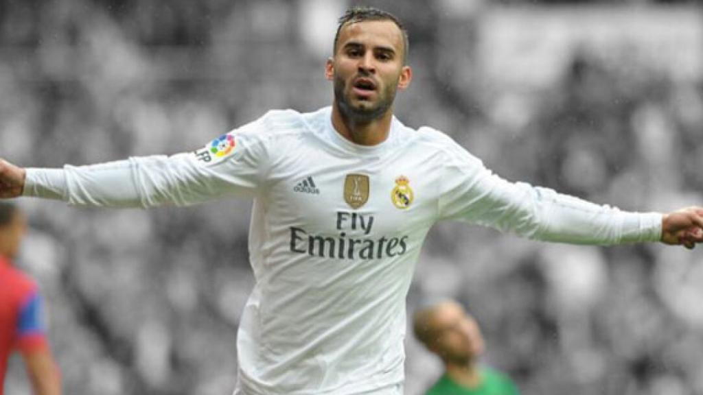 Jesé Rodríguez, en un partido del Real Madrid