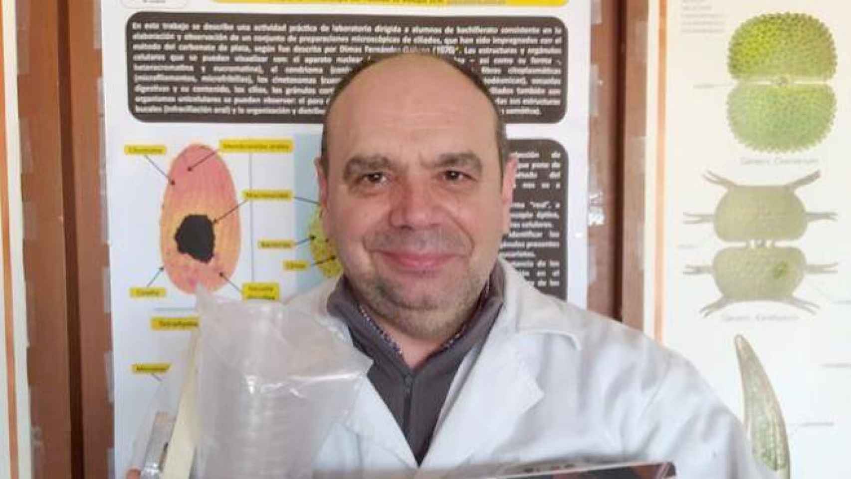 José Luis Olmo Rízquez, profesor del IES Azuer