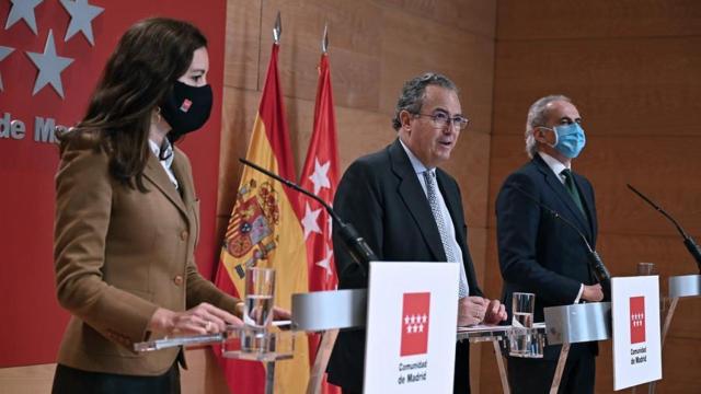 Eugenia Carballedo, Enrique Ossorio, Enrique Ruiz Escudero.