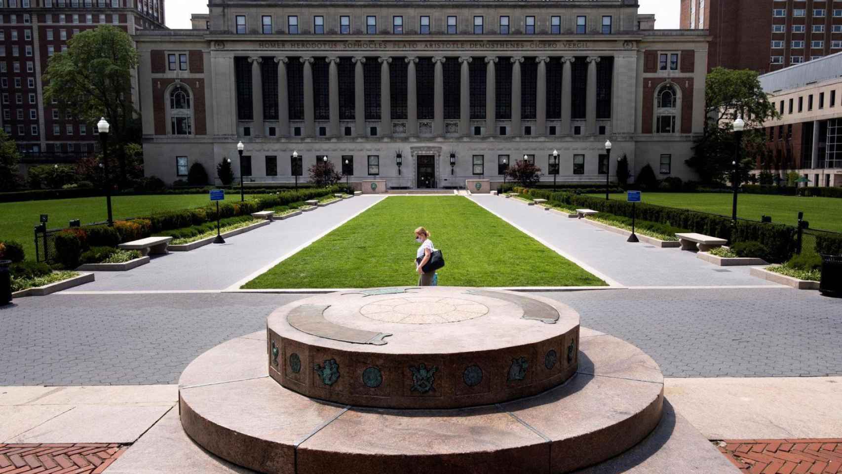 Campus de la Universidad de Columbia.