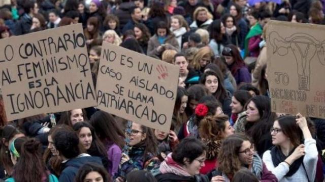 Manifestación feminista.