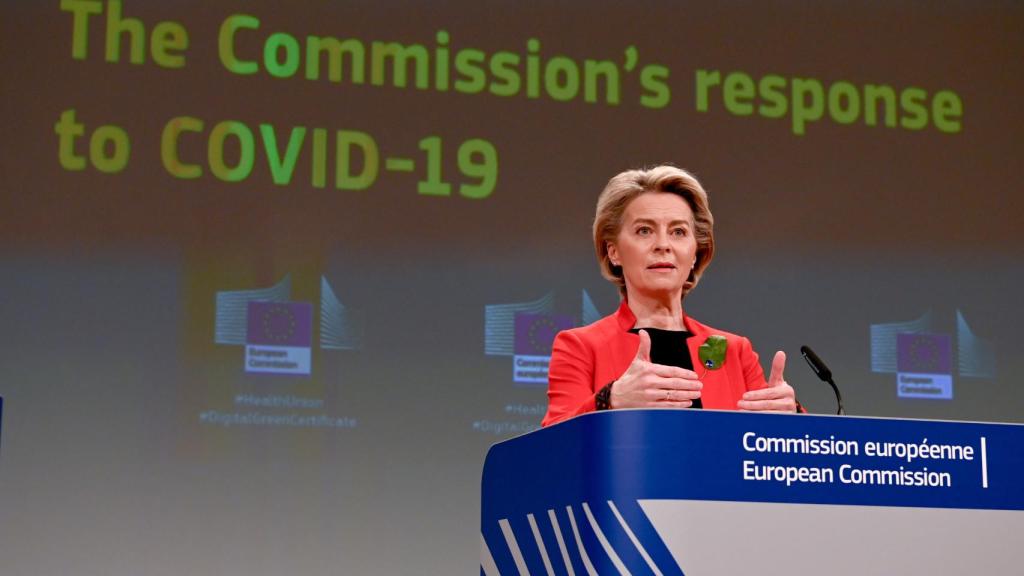 Úrsula Von der Leyen, presidenta de la Comisión Europea.