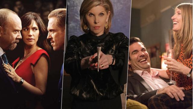 'Billions', 'The Good Fight', 'Catastrophe'.