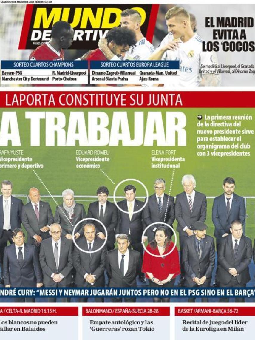 Portada Mundo Deportivo