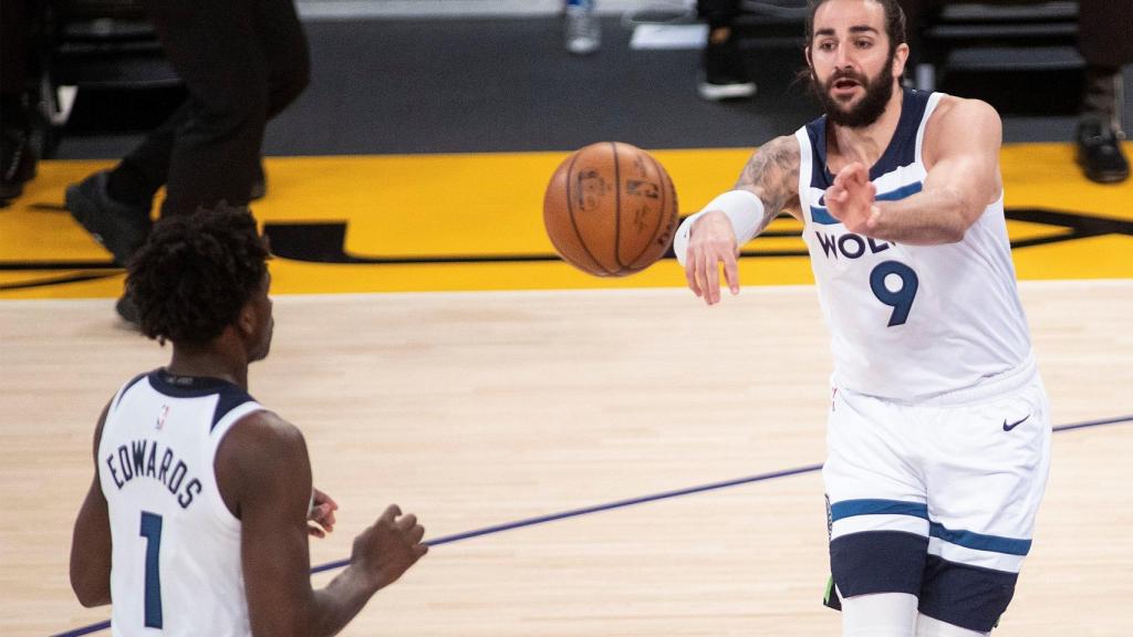 Ricky Rubio, con los Minnesota Timberwolves