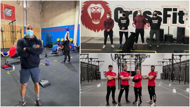 Entrenadores de Kai Crossfit, Crossfit Coruña y Artabros Crossfit.