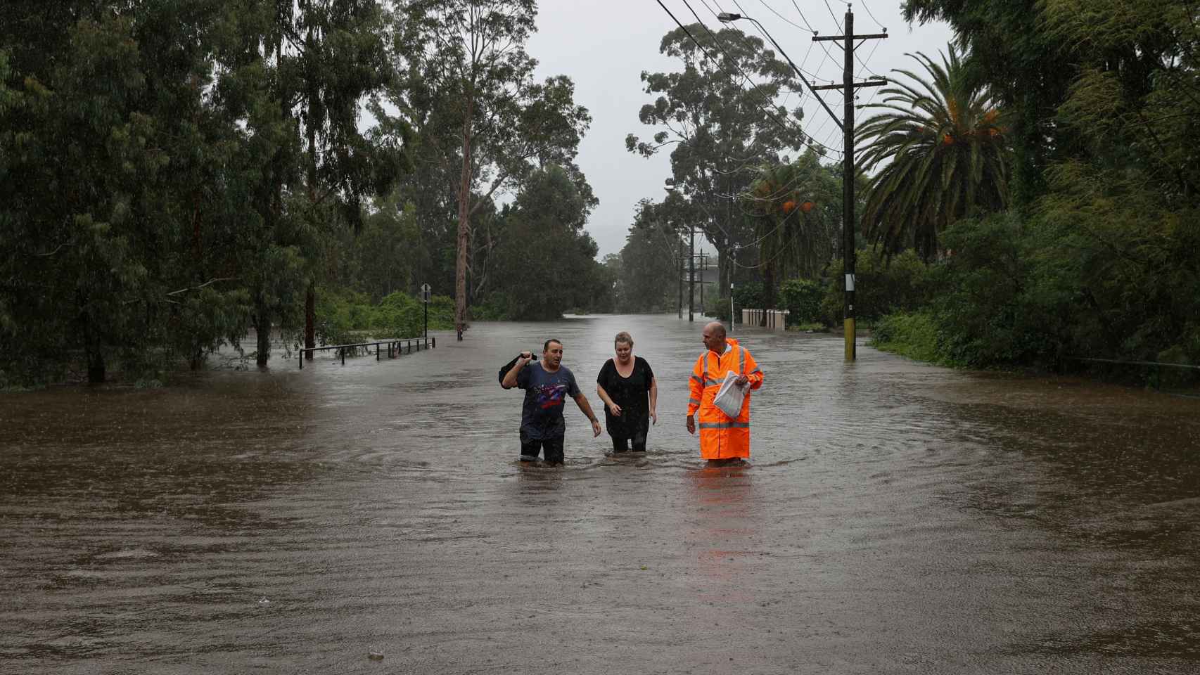 Inundaciones en Nueva Gales del Sur, Australia.