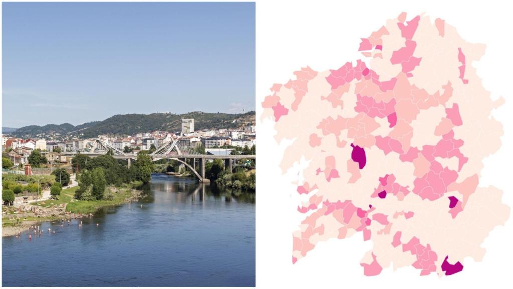 Covid: Los municipios con más contagios e incidencia de Galicia