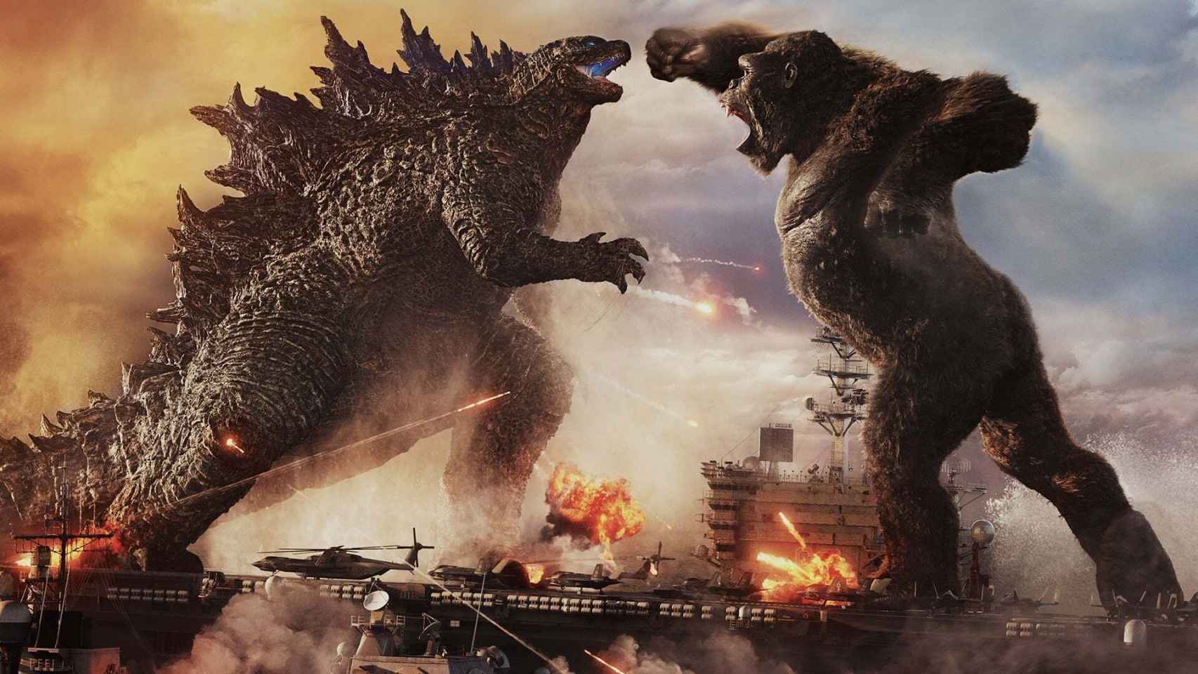 Godzilla Vs Kong, el primer gran estreno en varios meses.