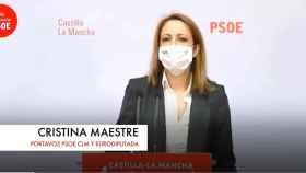 La dirigente socialista y eurodiputada castellanomanchega, Cristina Maestre.